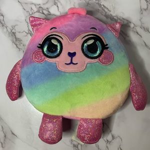Squeezy, Squishy, Moldable Plush. Stuffed Animal Lauren Llama